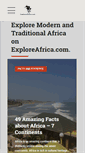 Mobile Screenshot of exploreafrica.com